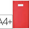 PROTEGE-CAHIER ELBA STYL'SMS P VC OPAQUE 12/100E SANS PHTALATES PORTE-ATIQUETTE ET ATIQUETTE A4+ 240X320MM ROUGE