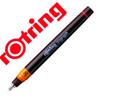 stylo-technique-rotring-isogra-ph-papier-dessin-calque-largeur-trait-0-20mm-din-15-din-6776-rechargeable-manuellement