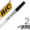 MARQUEUR BIC VELLEDA 1741 EFFA CABLE POINTE OGIVE TRACA 2MM ENCRE CATONE FORMAT STYLO GRANDE LONGAVITA NOIR