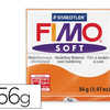 PÂTE AMODELER FIMO SOFT COLOR IS MANDARINE PAIN 56G