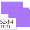 ENVELOPPE OXFORD VALIN 114X162 MM 120G COLORIS VIOLET ATUI 20 UNITAS