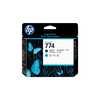 HP 774 Matte Black/Cyan Printhead(U)