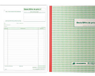 manifold-autocopiant-exacompta-devis-offre-de-prix-a4-210x297mm-foliotage-50-triplis