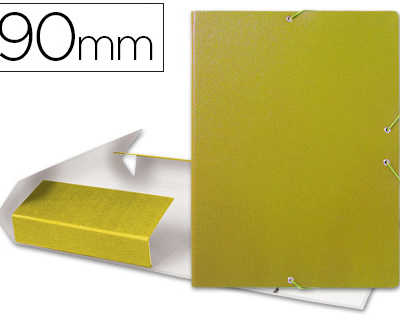 bo-te-classement-carton-gaufr-liderpapel-1-1mm-chemise-projets-245x345mm-documents-a4-dos-90mm-coloris-jaune