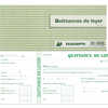 CARNET ASOUCHE EXACOMPTA QUIT TANCES LOYER 16,5X10,5CM 50 FEUILLETS 95G PAPIER CHEQUE AMAGNATIQUE