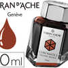 RECHARGE CARAN D'ACHE ENCRE ST YLOGRAPHIQUE COMPATIBLE STYLO-PLUME COULEUR MARRON ORGANIQUE