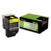 Lexmark 80C20Y0 Toner Yellow Prg. Ret.