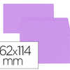 ENVELOPPE OXFORD VALIN 114X162 MM 120G COLORIS LILAS ATUI 20 UNITAS