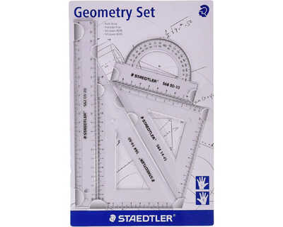 set-de-gaometrie-staedtler-mar-s-569-gauchers-et-droitiers-avec-regle-20cm-rapporteur-aquerres-60-et-45-degras