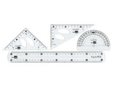 set-tracage-liderpapel-plastiq-ue-flexible-incassable-regle-30cm-aquerres-14-15cm-rapporteur-180-degras-11cm-transparent