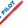 STYLO-BILLE PILOT SUPER GRIP G CAP POINTE LARGE COLORIS ROUGE