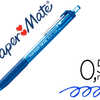 STYLO-BILLE PAPER MATE INKJOY 300 RT ACRITURE MOYENNE 0.5MM ENCRE DOUCE RATRACTABLE CLIP MATAL RASISTE BAVURES GRIP BLEU