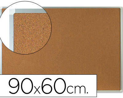 tableau-liege-q-connect-mural-cadre-aluminium-rasistance-humidita-accessoires-fixation-mur-1mm-apaisseur-90x60cm