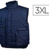 GILET DELTAPLUS SIERRA POLYESTER COTON MATELASSÉ 7 POCHES COLORIS BLEU MARINE TAILLE 3XL