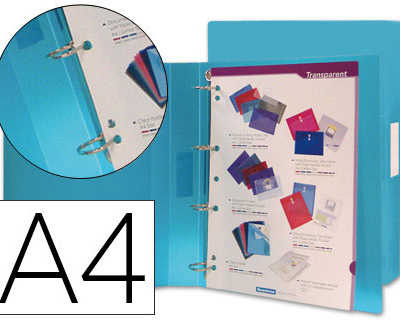 classeur-liderpapel-4-anneaux-25mm-a4-260x315mm-polypropylene-dos-40mm-porte-cartes-visite-coloris-bleu