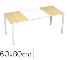 bureau-paperflow-easydesk-160x-80cm-pieds-acier-laqua-blanc-plateau-blanc-h-tre