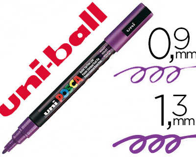 marqueur-posca-pc3m-gouache-en-cre-inodore-toutes-surfaces-pointe-fine-conique-couleur-opaque-couvrante-violet