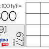 ATIQUETTE ADHASIVE APLI AGIPA MULTI-USAGE 99.1X67.7MM TOUTE IMPRIMANTE BOÎTE 800 UNITAS