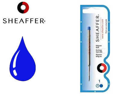 recharge-sheaffer-stylo-bille-bille-largeur-moyenne-coloris-bleu