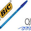 STYLO-BILLE BIC CRISTAL SOFT A CRITURE LARGE 0.8MM ENCRE CLASSIQUE BILLE INDAFORMABLE CAPUCHON COULEUR ENCRE BLEU