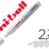 MARQUEUR UNIBALL PAINT MARKER PERMANENT POINTE CONIQUE LARGE ENCRE BASE HUILE TOUS SUPPORTS RASISTE 800 DEGRAS BLANC