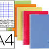 CAHIER CLAIREFONTAINE LINICOLO R RELIURE INTAGRALE ASSORTIMENT FRESH A4 21X29,7CM 180 PAGES 90G 5X5MM