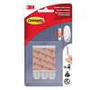 LANGUETTE 3M COMMAND ADHÉSIVE MOYENNE ENLEVABLE SANS TRACE ACCROCHE TABLEAU 70X10MM SUPPORTE 1.3KG BLISTER 8 UNITÉS