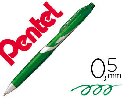 stylo-bille-pentel-vicuna-r-tractable-criture-moyenne-0-5mm-encre-pigment-r-sistant-grip-caoutchouc-stri-couleur-vert