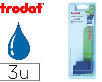 recharge-tampon-trodat-4921-bl-eu-blister-3-unitas