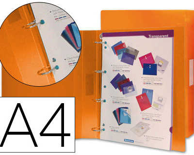 classeur-liderpapel-4-anneaux-25mm-a4-260x315mm-polypropylene-dos-40mm-porte-cartes-visite-coloris-orange