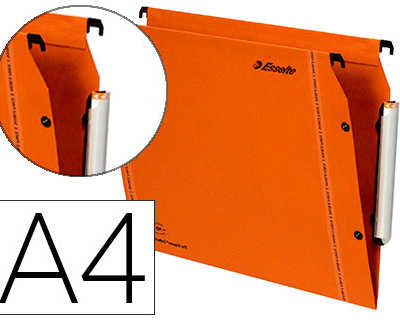 dossier-suspendu-esselte-dual-kraft-lmg-240g-armoire-entraxe-330mm-h275mm-fond-v-coloris-orange-bo-te-25-unitas