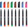 STYLO-FEUTRE STABILO OHP PEN P ERMANENT POINTE FINE 0.7MM ENCRE INDALABILE MULTI-SUPPORTS AGRAFE POCHETTE 4 ASSORTIS