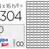 ATIQUETTE ADHASIVE APLI AGIPA MULTI-USAGE 8X20MM LASER JET D'ENCRE FORMATS PARAMATRAS ATUI A5 2304 UNITAS