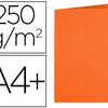 CHEMISE EXACOMPTA SUPER CARTE 240X320MM 210G COLORIS ORANGE PACK 100 UNITAS