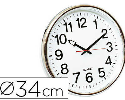 horloge-q-connect-murale-plast-ique-design-actuel-numaros-noirs-fond-blanc-1-pile-aa-non-fournie-diametre-35cm-chroma