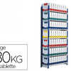 ATAGERE PAPERFLOW RANG'ACO ALA MENTS DAPART ACIER RASISTANT CHARGE 180KG/TABLETTE 5 TABLETTES 200X100X35CM