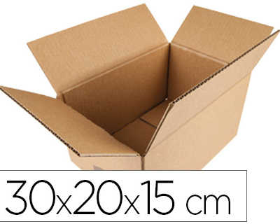 bo-te-carton-q-connect-amarica-ine-300x200x150mm-pliable-4-rabats-cannelure-5mm-apaisseur-haute-rasistance-empilement