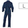 COMBINAISON TRAVAIL DELTAPLUS MACH2 POLYESTER COTON 245G/M2 DOUBLE ZIP 10 POCHES COLORIS BLEU MARINE/BLEU ROI TAILLE L