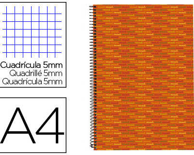 cahier-spirale-liderpapel-mult-ilider-a4-210x297mm-quadrillage-5mm-80g-m2-140f-micro-perfor-4-trous-coil-lock-orange