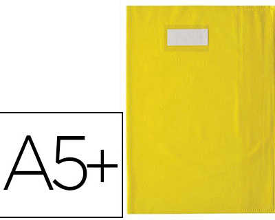 protege-cahier-elba-styl-sms-p-vc-opaque-12-100e-sans-phtalates-porte-atiquette-et-atiquette-170x220mm-jaune