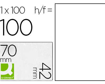 atiquette-adhasive-q-connect-7-0x42mm-coins-droits-imprimante-jet-d-encre-laser-copieur-bo-te-100-feuilles-2100-unitas