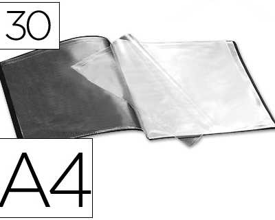 protege-documents-liderpapel-p-olypropylene-couverture-flexible-30-pochettes-fixes-a4-210x297mm-noir-opaque