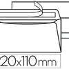 ENVELOPPE GPV GREEN DL 110X220 MM 80G ADHASIVE RECYCLAE EXTRA BLANCHE FENÊTRE 35X100MM BOÎTE 500 UNITAS