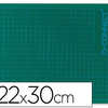 PLAQUE COUPE Q-CONNECT PVC APA ISSEUR 3MM 220X300MM A4 COLORIS VERT