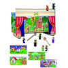 JEU ANDREUTOYS THÉÂTRE MAGNÉTIQUE 15 PERSONNAGES 4 CONTES 32X15X20,5CM