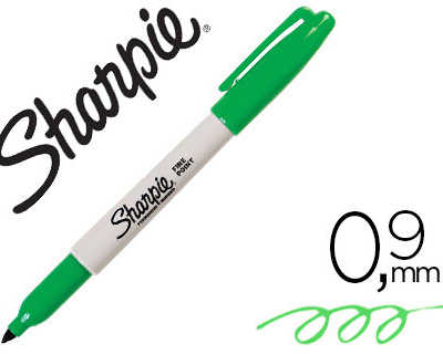 marqueur-sharpie-permanent-poi-nte-ogive-fine-0-9mm-seche-rapidement-coloris-vert