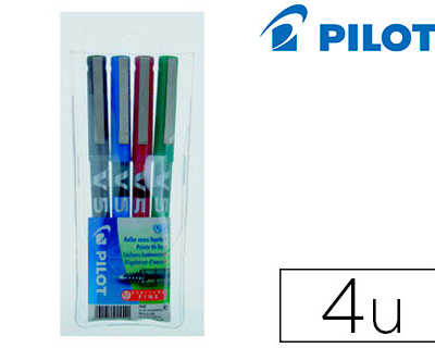 stylo-pilot-v5-acriture-fine-0-3mm-clip-matal-encre-liquide-niveau-visible-pointe-indaformable-pochette-4-unitas