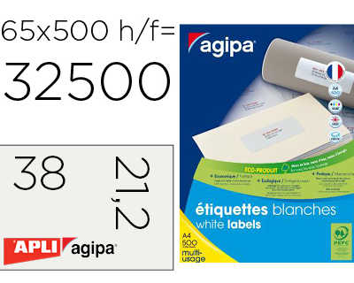 atiquette-adhasive-apli-agipa-multi-usage-38x21-2mm-coins-droits-bo-te-32500-unitas-500-feuilles