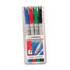 STYLO-FEUTRE STABILO OHP PEN P ERMANENT POINTE MOYENNE 1MM ENCRE INDALABILE MULTI-SUPPORTS AGRAFE COLORIS ROUGE