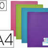 PROTEGE-DOCUMENTS ELBA MEMPHIS PP COUVERTURE SEMI-RIGIDE 30 POCHETTES 60 VUES A4 210X297MM COLORIS ASSORTIS STYLE